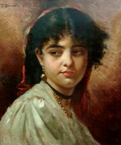 Head of a Woman by Leon Joseph Florentin Bonnat